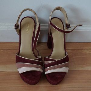 Michael Kors Platform Block Heel Sandals NEW - 6.5